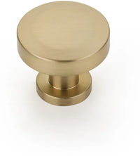 Heathrow Knob, Round, Signature Satin Brass, 1-1/4'' dia 550-SSB