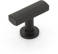 Heathrow T-Knob, Matte Black, 1-3/4'' 552-MB