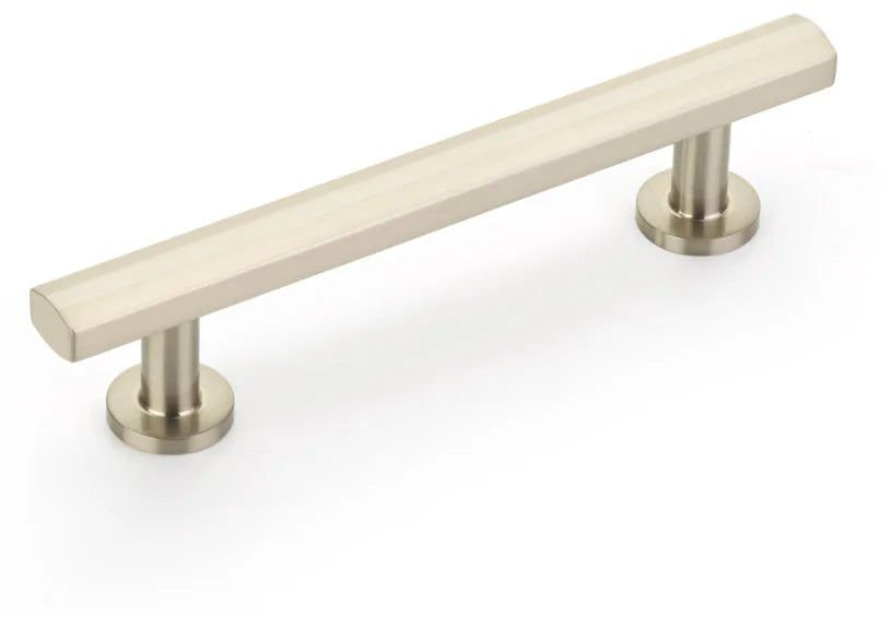Heathrow Pull, Brushed Nickel, 4'' cc 553-BN