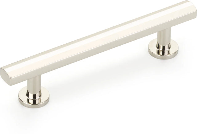 Heathrow Pull, Polished Nickel, 4'' cc 553-PN