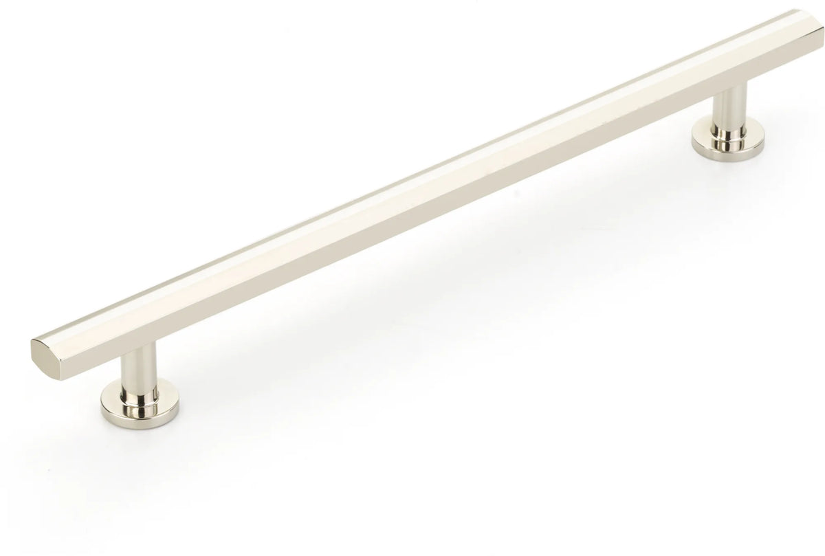 Heathrow Pull, Polished Nickel, 8'' cc 555-PN