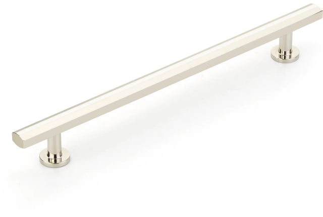 Heathrow Pull, Polished Nickel, 8'' cc 555-PN