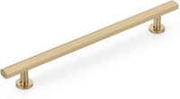 Heathrow Pull, Signature Satin Brass, 8'' cc 555-SSB