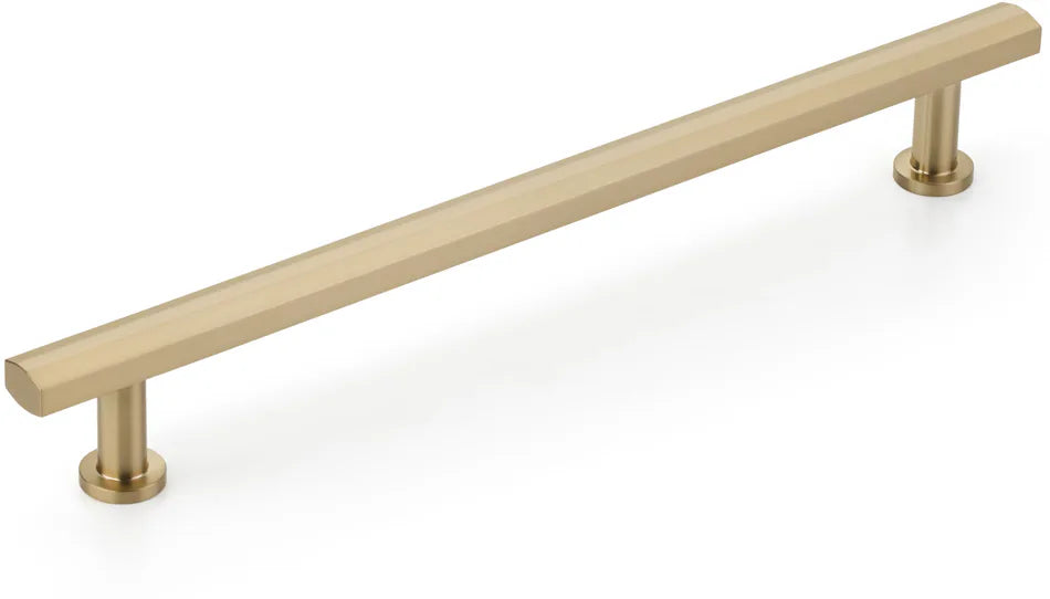 Heathrow Appliance Pull, Signature Satin Brass, 12'' cc 557-SSB