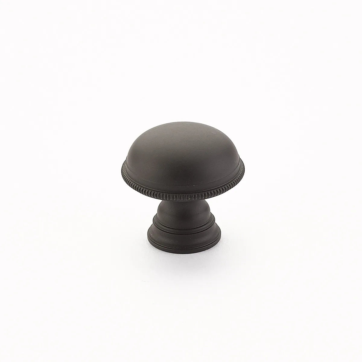 Atherton Plain Surface Knob, Knurled Edge, 1-1/4'' dia