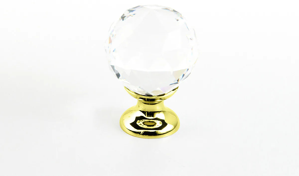 Stargaze Round Glass Knob, 1-1/8'' dia