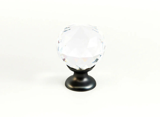 Stargaze Round Glass Knob, Bronze, 1-1/8'' dia 70-CS-BZ