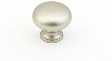 Traditional Knob, Round, Distressed Nickel, 1-1/4'' dia 706-DN