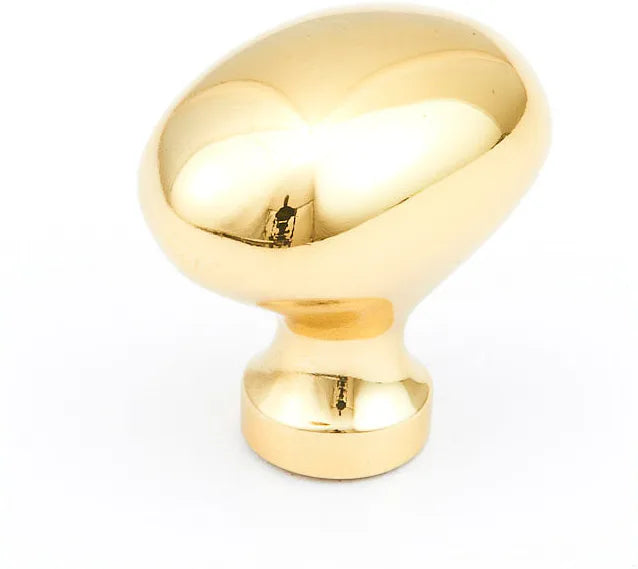 Traditional Knob, Oval, 1-3/8'' dia