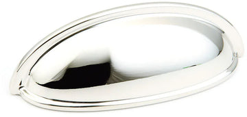 Traditional Cup Pull, Polished Nickel, 3'' cc 730-PN