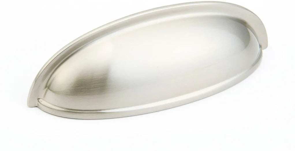Traditional Cup Pull, Satin Nickel, 3'' cc 731-15