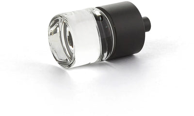 City Lights Cylinder Glass Knob, 7/8'' dia