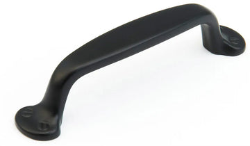 Country Pull, Flat Black, 4'' cc 742-FB