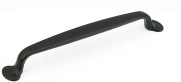 Country Appliance Pull, Flat Black, 12'' cc 746-FB