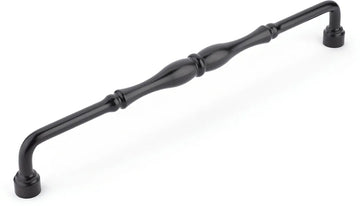Colonial Appliance Pull, Flat Black, 15'' cc 7495-FB