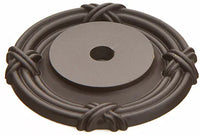 Versailles Backplate for Knob, 1-1/2'' dia