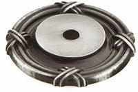 Versailles Backplate for Knob, Satin Nickel, 1-1/2'' dia 756-15