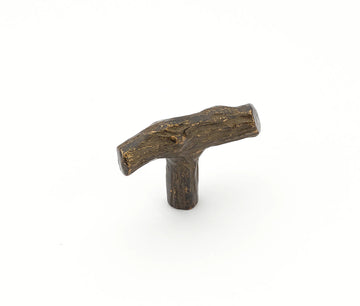 Mountain Twig Knob, Antique Bronze, 2'' 768-AZ