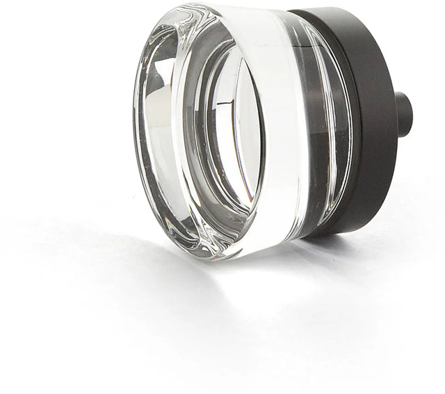 City Lights Flat Disc Glass Knob, 1-3/8'' dia