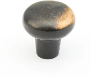 Mountain Knob, Round, Antique Bronze, 1-1/4'' dia 771-AZ