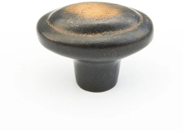 Mountain Knob, Oval, Antique Bronze, 1-7/8'' dia 782-AZ