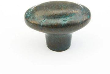 Mountain Knob, Oval, Verde Imperiale, 1-7/8'' dia 782-VI