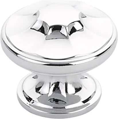 Empire Knob, Round, Polished Chrome, 1-3/8'' dia 876-26