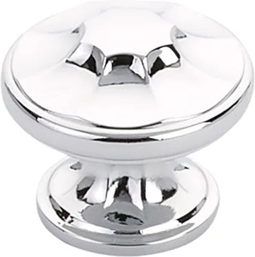 Empire Knob, Round, Polished Chrome, 1-3/8'' dia 876-26