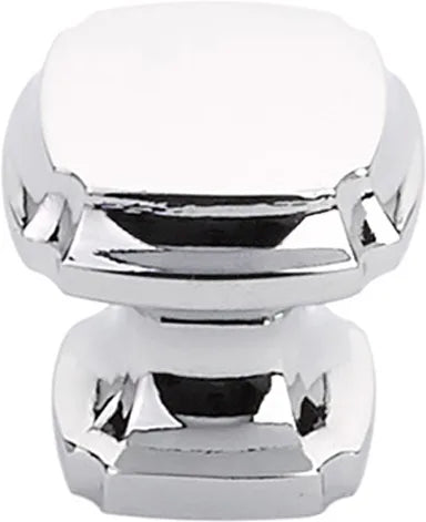 Empire Knob, Square, Polished Chrome, 1-3/8'' 882-26