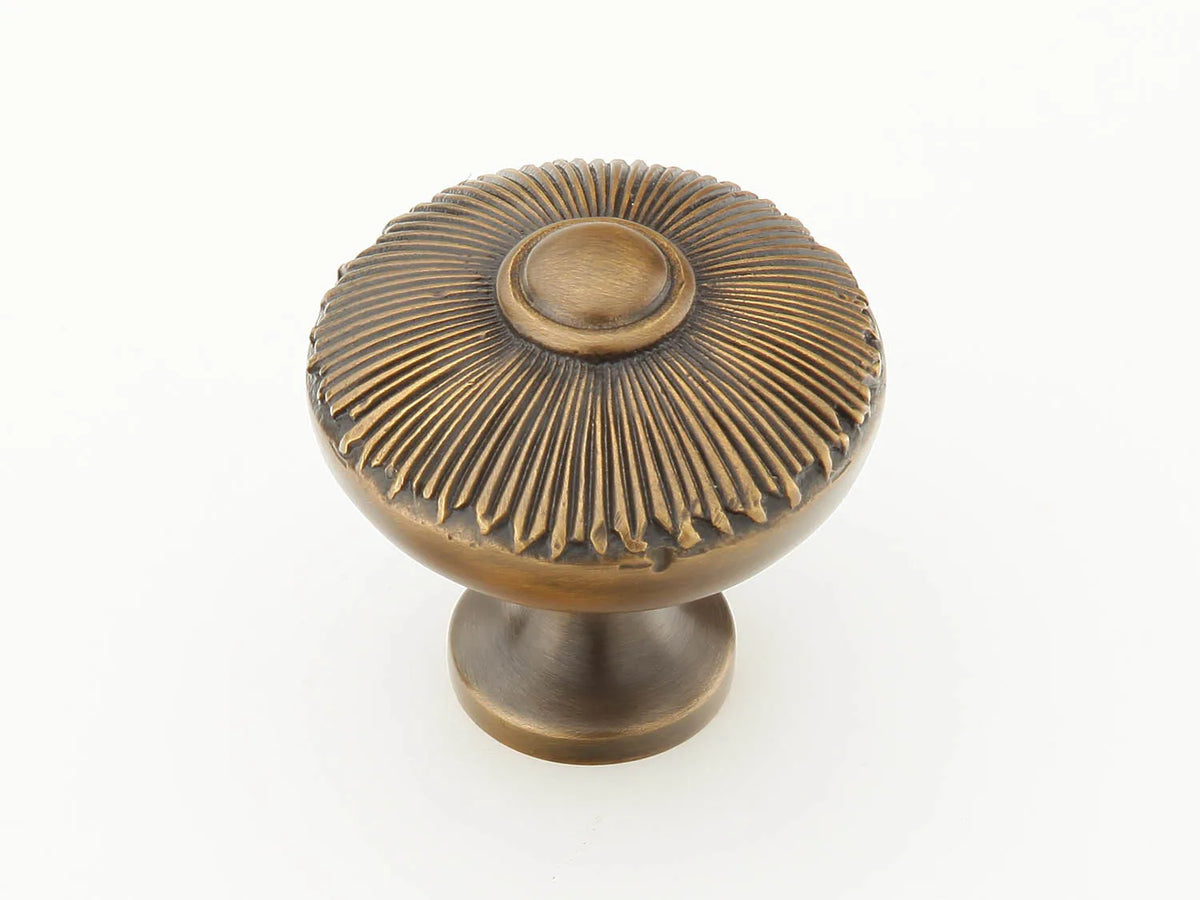 Sunburst Knob, Round, 1-1/2'' dia