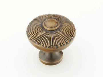 Sunburst Knob, Round, 1-1/2'' dia