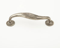 Sunburst Pull, Silver Antique, 5'' cc 975S-SA
