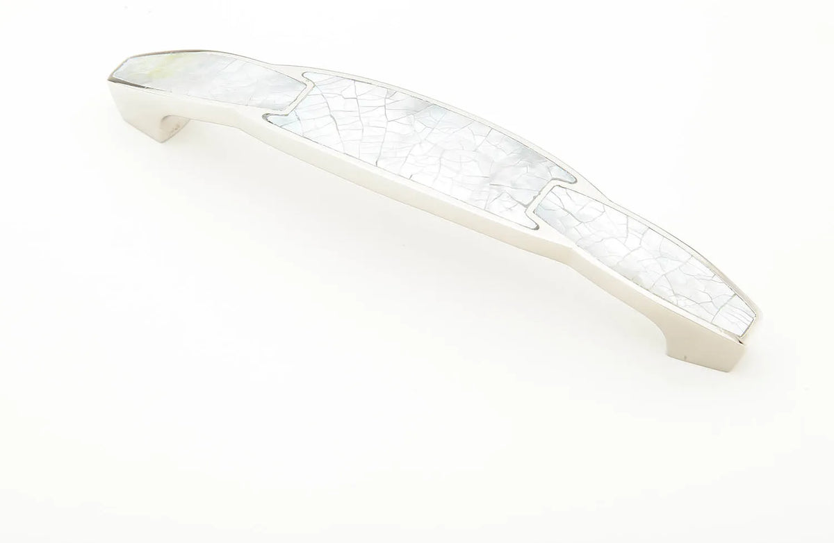 Mother of Pearl Pull, Polished Nickel, 6'' cc 992-6-MOP/PN