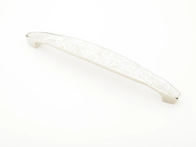 Mother of Pearl Pull, Polished Nickel, 8'' cc 992-8-MOP/PN