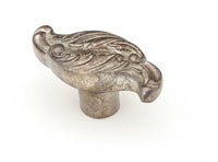 Cantata Oblong Knob, Monticello Silver, 7/8'' x 2'' 996-MSL