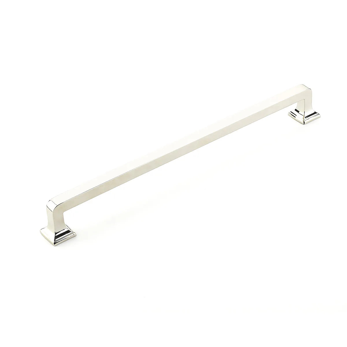 Menlo Park Back to Back, Appliance Pull, Polished Nickel, 15'' cc BTB535-PN