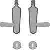 Bit-Key Lock - Minimum C-C - 88mm