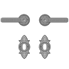 Oval Cylinder - Minimum C-C - 92mm