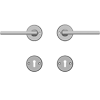 Bit-Key Lock - Minimum C-C - 53mm