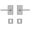 Oval Cylinder - Minimum C-C - 82mm