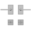 Bathroom Lock - Minimum C-C - 100mm
