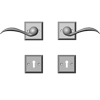 Bit-Key Lock - Minimum C-C - 61mm