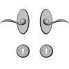Bit-Key Lock - Minimum C-C - 96mm