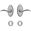 Oval Cylinder - Minimum C-C - 96mm