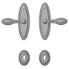 Bit-Key Lock - Minimum C-C - 134 mm