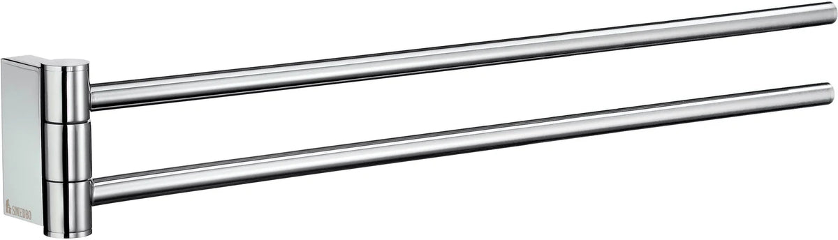 AIR Swing Arm Towel Rail in Polished Chrome AK326