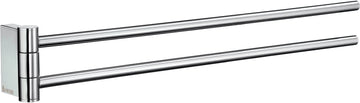 AIR Swing Arm Towel Rail in Polished Chrome AK326