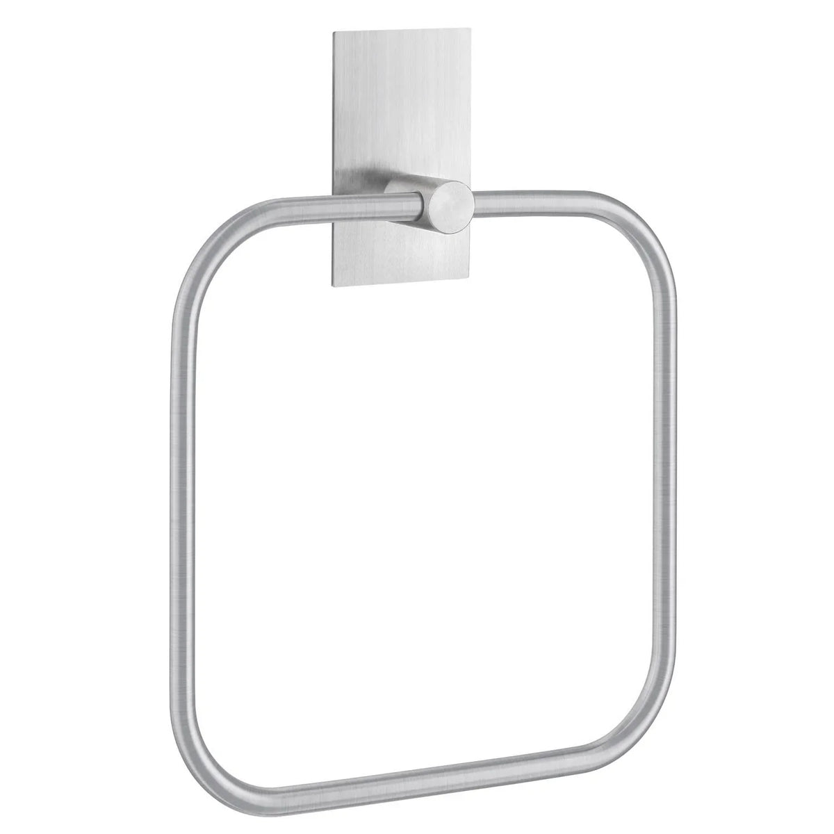 BESLAGSBODEN Towel ring, self adhesive, brushed stainless steel B1038