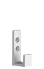 Beslagsboden Hook 1.75'' In Satin Aluminum B1047