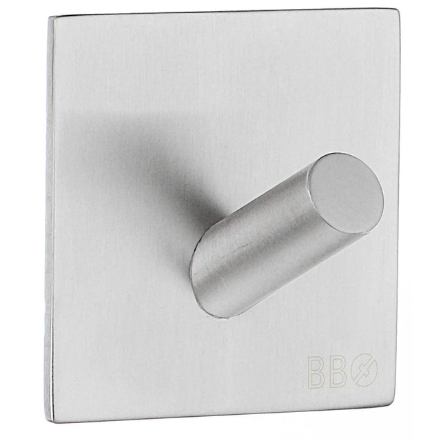 BESLAGSBOEN Design Single Hook in Brushed Stainless Steel B1092
